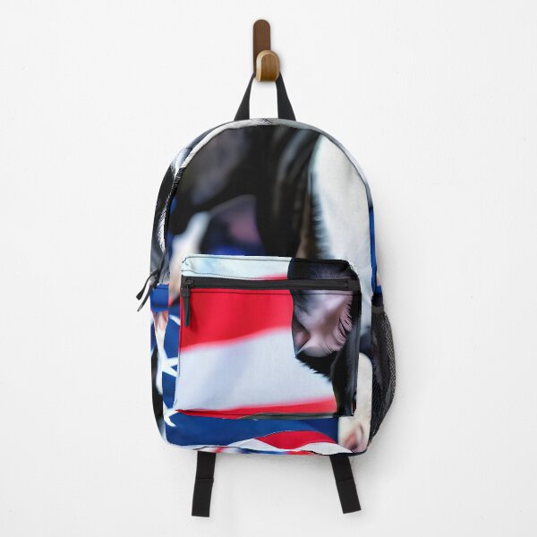 Item preview, Boston Terrier With Flag designed and sold by Hall-O-Gram.