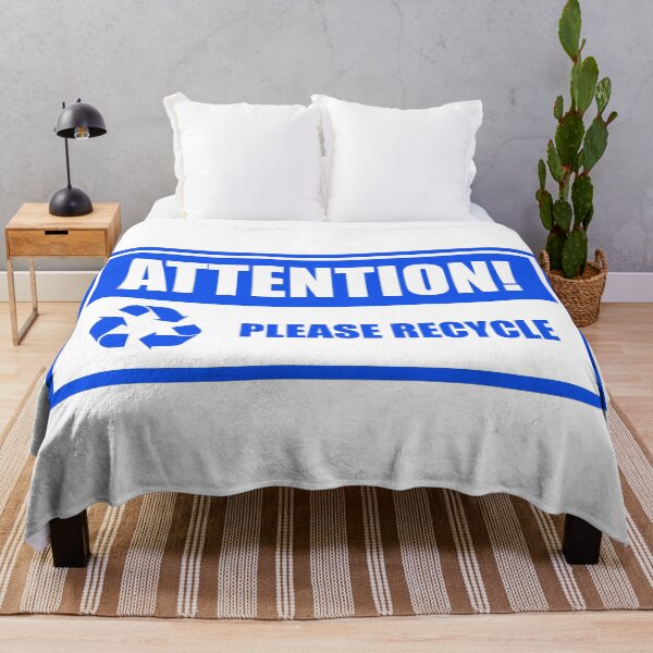 Item preview, Attention Please Recycle designed and sold by Corbitron.
