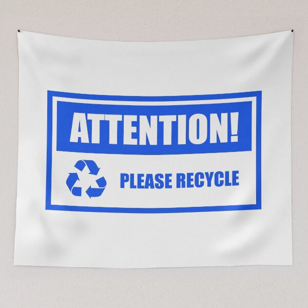 Item preview, Attention Please Recycle designed and sold by Corbitron.