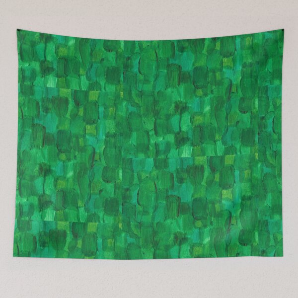 Item preview, Original Green Acrylic Painting - Artsy Vibes 3 designed and sold by LittleHCreative.