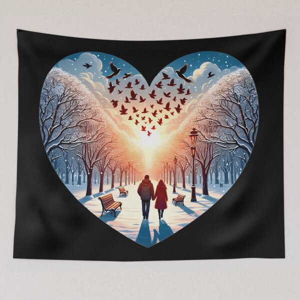 Item preview, Frosty Love designed and sold by AI-Only Creations.