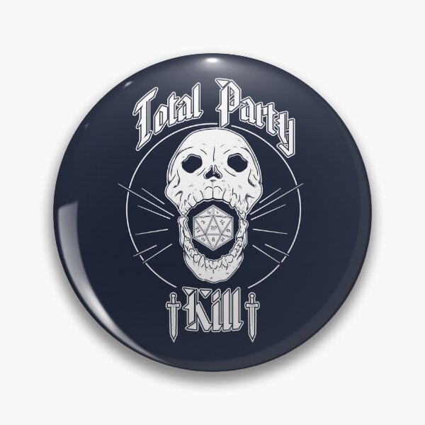 Item preview, Total Party Kill designed and sold by SparkSharkArt.