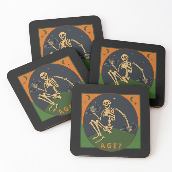 Item preview, Skeleton - dumbbells and training designed and sold by gardentree.