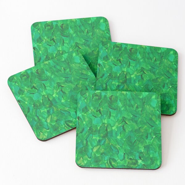 Item preview, Original Green Acrylic Painting - Artsy Vibes 4 designed and sold by LittleHCreative.