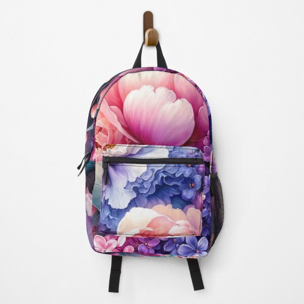 Item preview, "Lush Peony, Lilac And Baby Breath Garden Artwork Print designed and sold by mymagicstoreus.