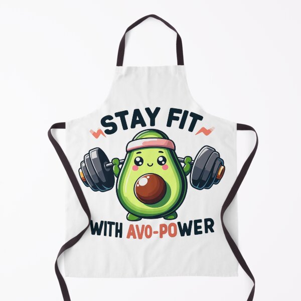 Item preview, Lifting Avocado - Stay Fit With Avo-Power designed and sold by JessArty.