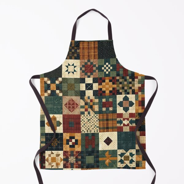 Item preview, Autumn Patchwork Pattern designed and sold by PinUpPizzazz.