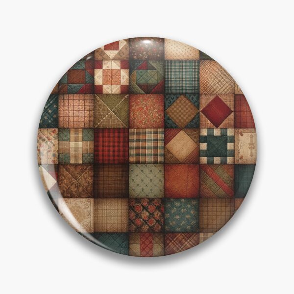 Item preview, Fall Patchwork Pattern designed and sold by PinUpPizzazz.