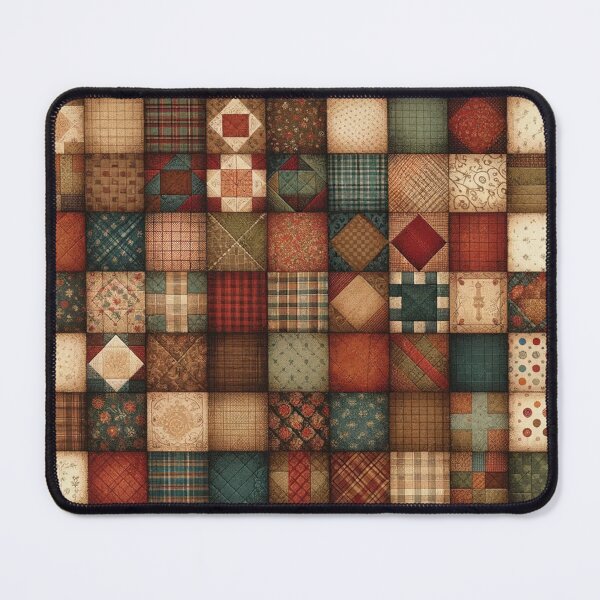 Item preview, Fall Patchwork Pattern designed and sold by PinUpPizzazz.