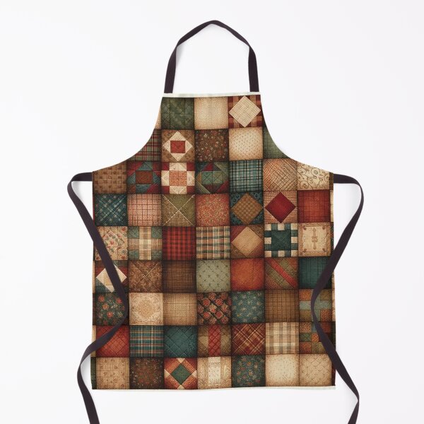 Item preview, Fall Patchwork Pattern designed and sold by PinUpPizzazz.