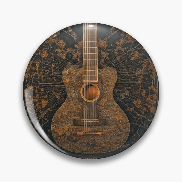 Item preview, The Weathered Guitar designed and sold by Zenvo.