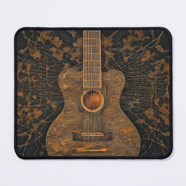 Item preview, The Weathered Guitar designed and sold by Zenvo.