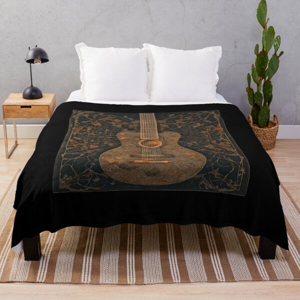 Item preview, The Weathered Guitar designed and sold by Zenvo.
