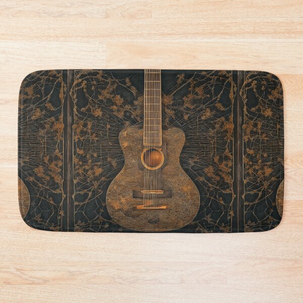 Item preview, The Weathered Guitar designed and sold by Zenvo.