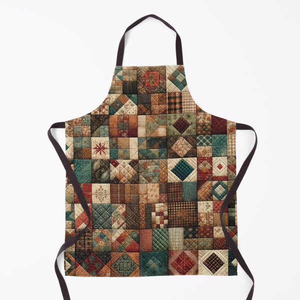 Item preview, Autumn Patchwork Pattern designed and sold by PinUpPizzazz.