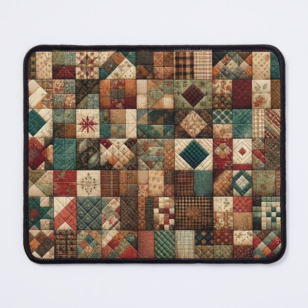 Item preview, Autumn Patchwork Pattern designed and sold by PinUpPizzazz.