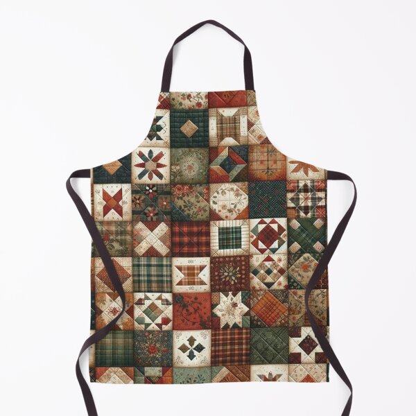 Item preview, Autumn Patchwork Pattern designed and sold by PinUpPizzazz.