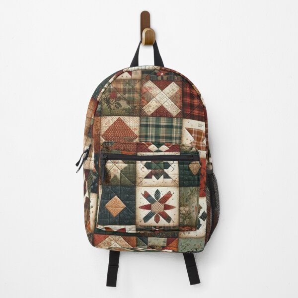 Item preview, Autumn Patchwork Pattern designed and sold by PinUpPizzazz.