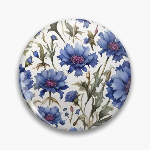 Item preview, Pattern from cornflowers designed and sold by CreativeSparkzz.