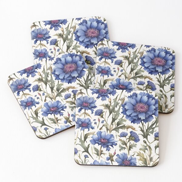 Item preview, Pattern from cornflowers designed and sold by CreativeSparkzz.