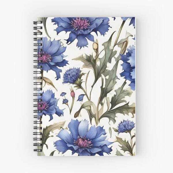 Item preview, Pattern from cornflowers designed and sold by CreativeSparkzz.