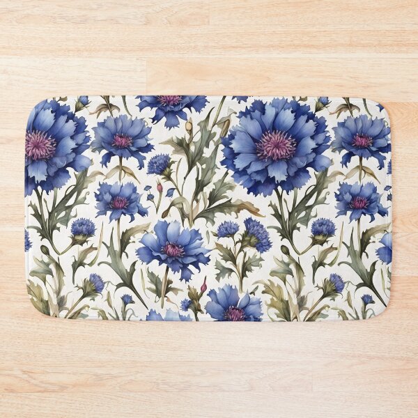 Item preview, Pattern from cornflowers designed and sold by CreativeSparkzz.