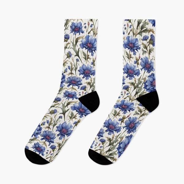 Item preview, Pattern from cornflowers designed and sold by CreativeSparkzz.
