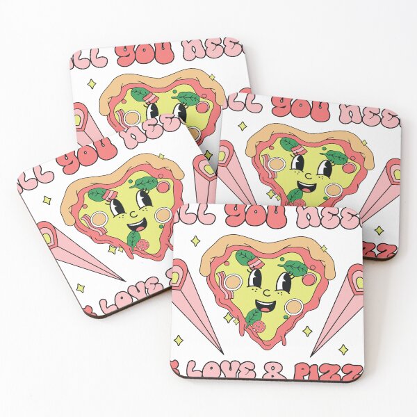 Item preview, Love and Pizza Bliss Bundle: All You Need Love and Pizza Heart designed and sold by SmokaARTS.