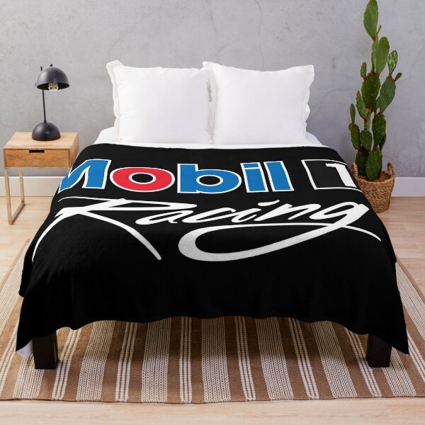 Mobil 1 Racing Throw Blankets for Sale | Redbubble