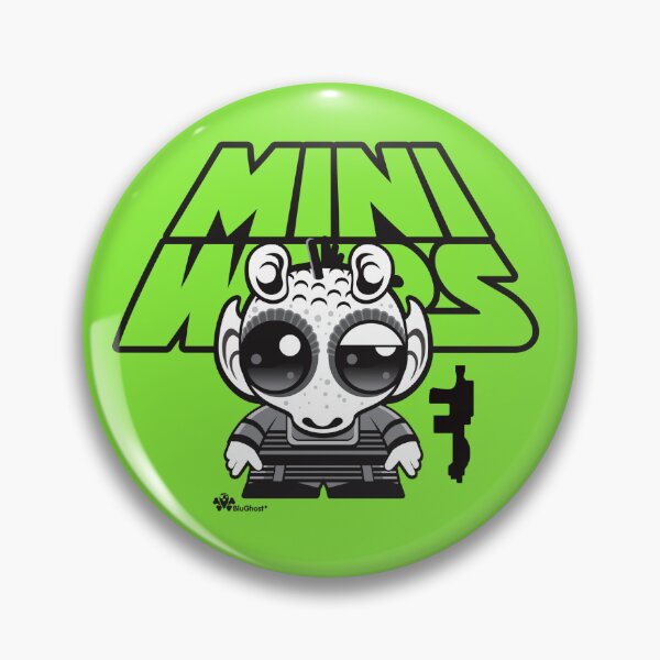 Item preview,  MinIWars: Greedo Black&White designed and sold by Ryan Spencer.