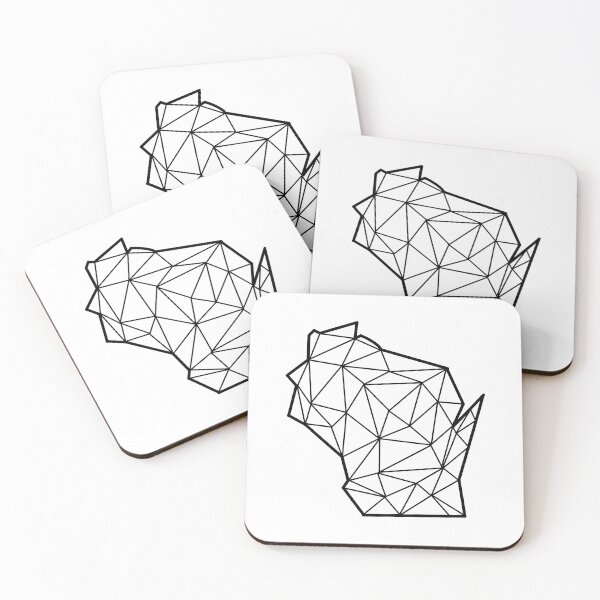 Item preview, Geometric Wisconsin State Design designed and sold by anne-dromeda.