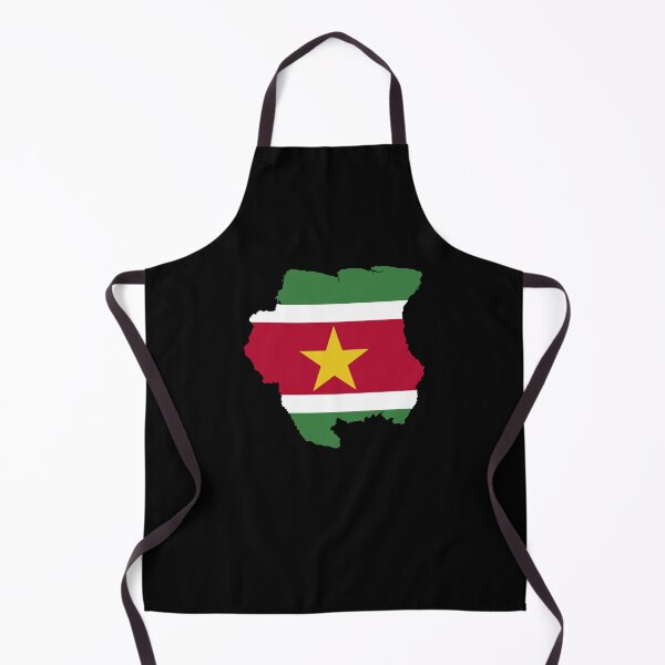 Item preview, Flag Map of Suriname designed and sold by feether-store.