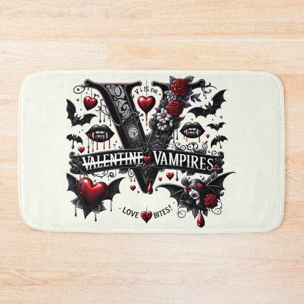 Item preview, V Is For vampires love bites Valentines Day Men Women T-Shirt designed and sold by MAPDDesigns.