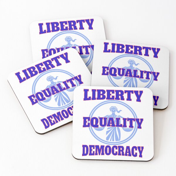 Item preview, Liberty Equality Democracy designed and sold by techdave.