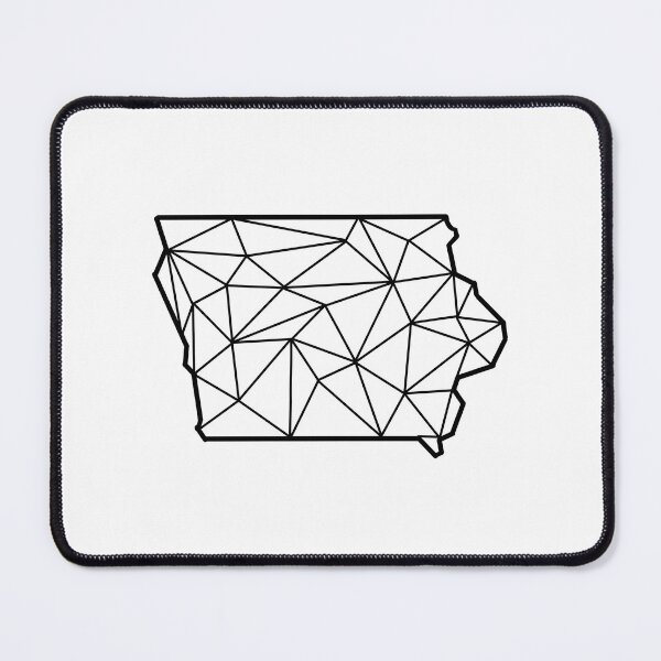 Item preview, Geometric Iowa State Design designed and sold by anne-dromeda.