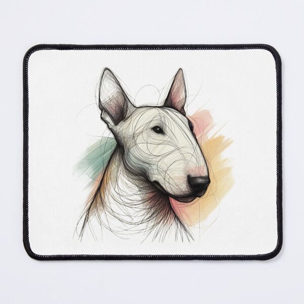 Item preview, Colorful bull terrier designed and sold by Dbullt.