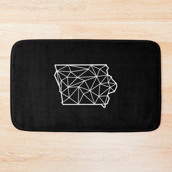 Item preview, Geometric Iowa State Design - White Lines designed and sold by anne-dromeda.