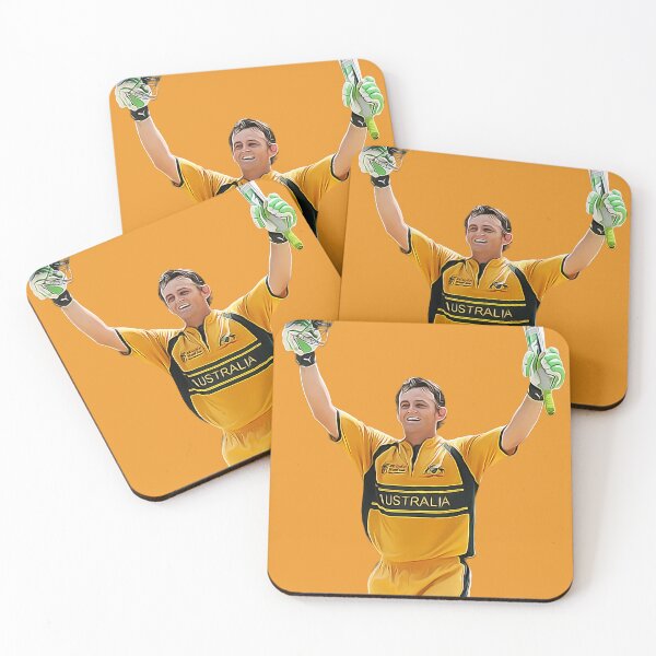 Item preview, Adam Gilchrist Australian Cricket Legends designed and sold by kakarikihill.
