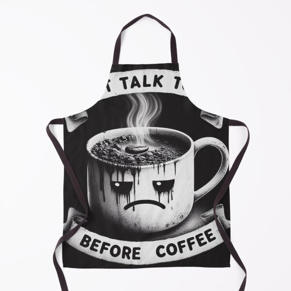 Item preview, Don'ĝ;t talk to me before coffee designed and sold by RKWSHOP.