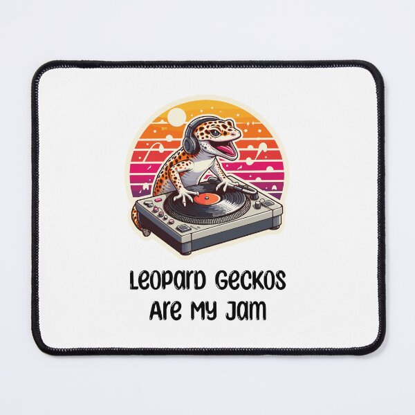 Artikelvorschau, Leopardgecko-DJ-Musik entworfen und verkauft von DinoKate.