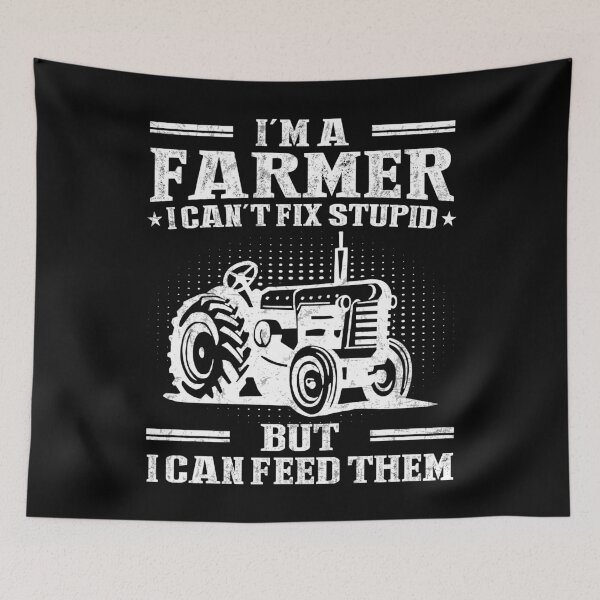 Item preview, I'm A Farmer I Feed People - Farming Tractor Funny Farmer designed and sold by MobyStickers.