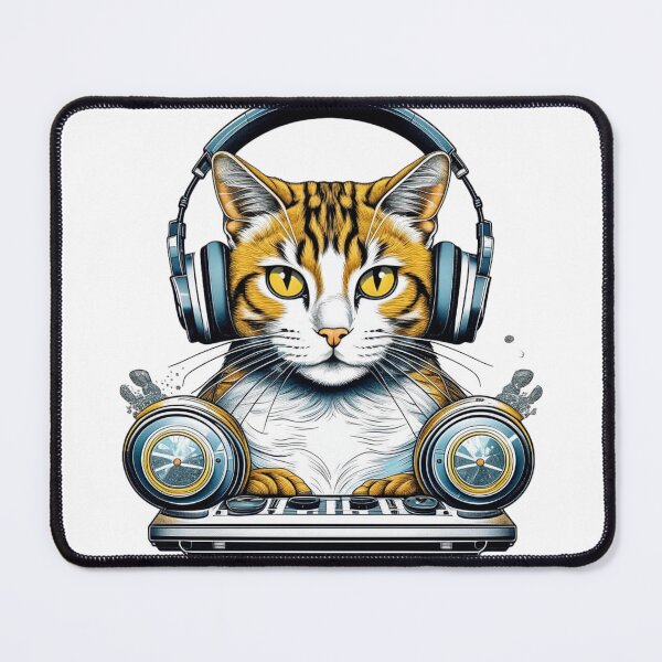 Item preview, DJ Cat designed and sold by MissFrita.