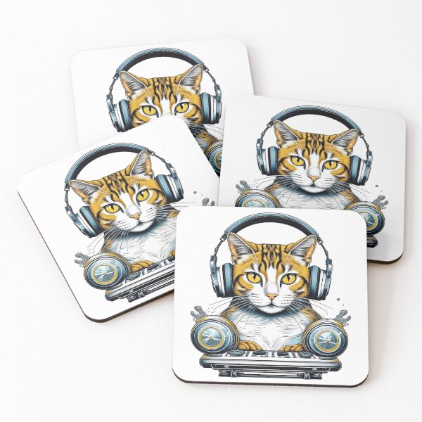 Item preview, DJ Cat designed and sold by MissFrita.