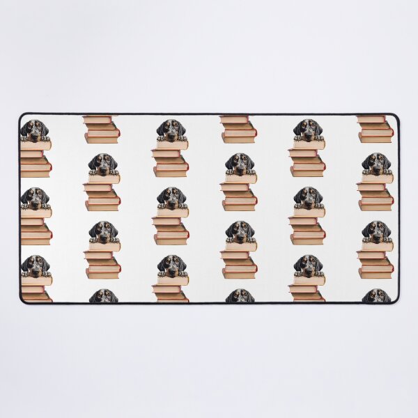 Item preview, Bluetick Coonhound And Books designed and sold by TheAnimalZ00.