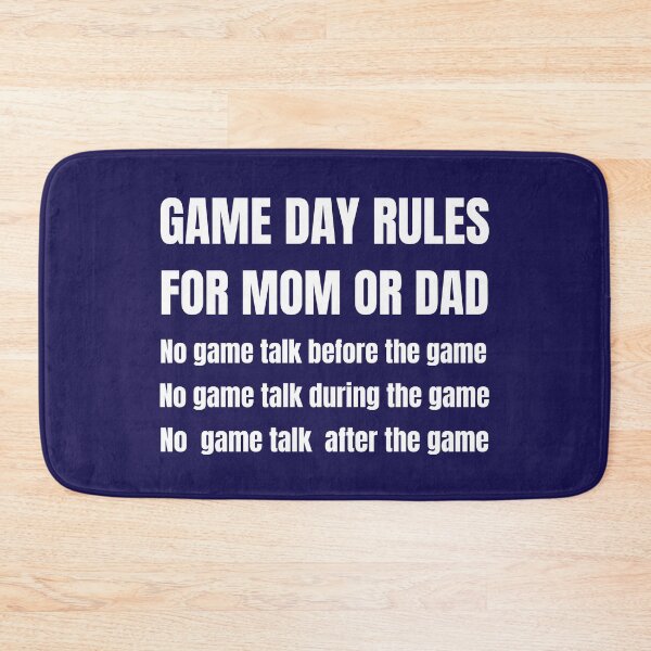 Item preview, Game Day Rules Funny Design athlete designed and sold by Modern-Tropical.
