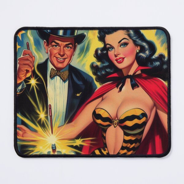 Item preview, Vintage Magician Girl designed and sold by PulpVintage.