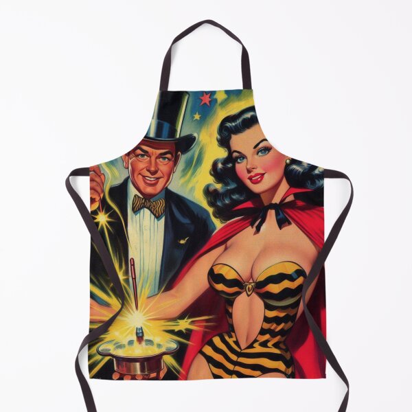 Item preview, Vintage Magician Girl designed and sold by PulpVintage.
