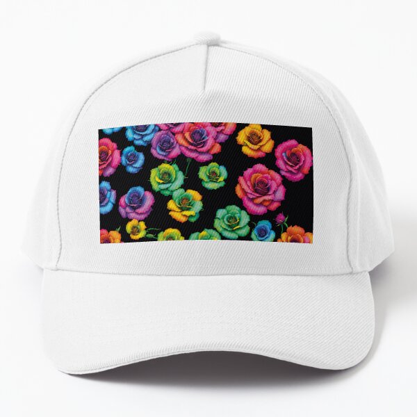 roses in the dark Baseball Cap