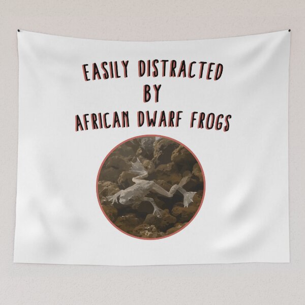 Item preview, african dwarf frog pet frog designed and sold by Doooriginals.