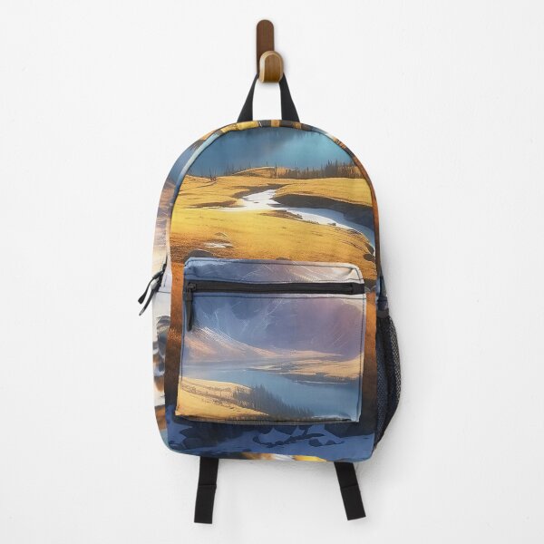 Item preview, Alpenglow Splendour: Sunrise over the Serene Peaks designed and sold by ArtComixHaven.